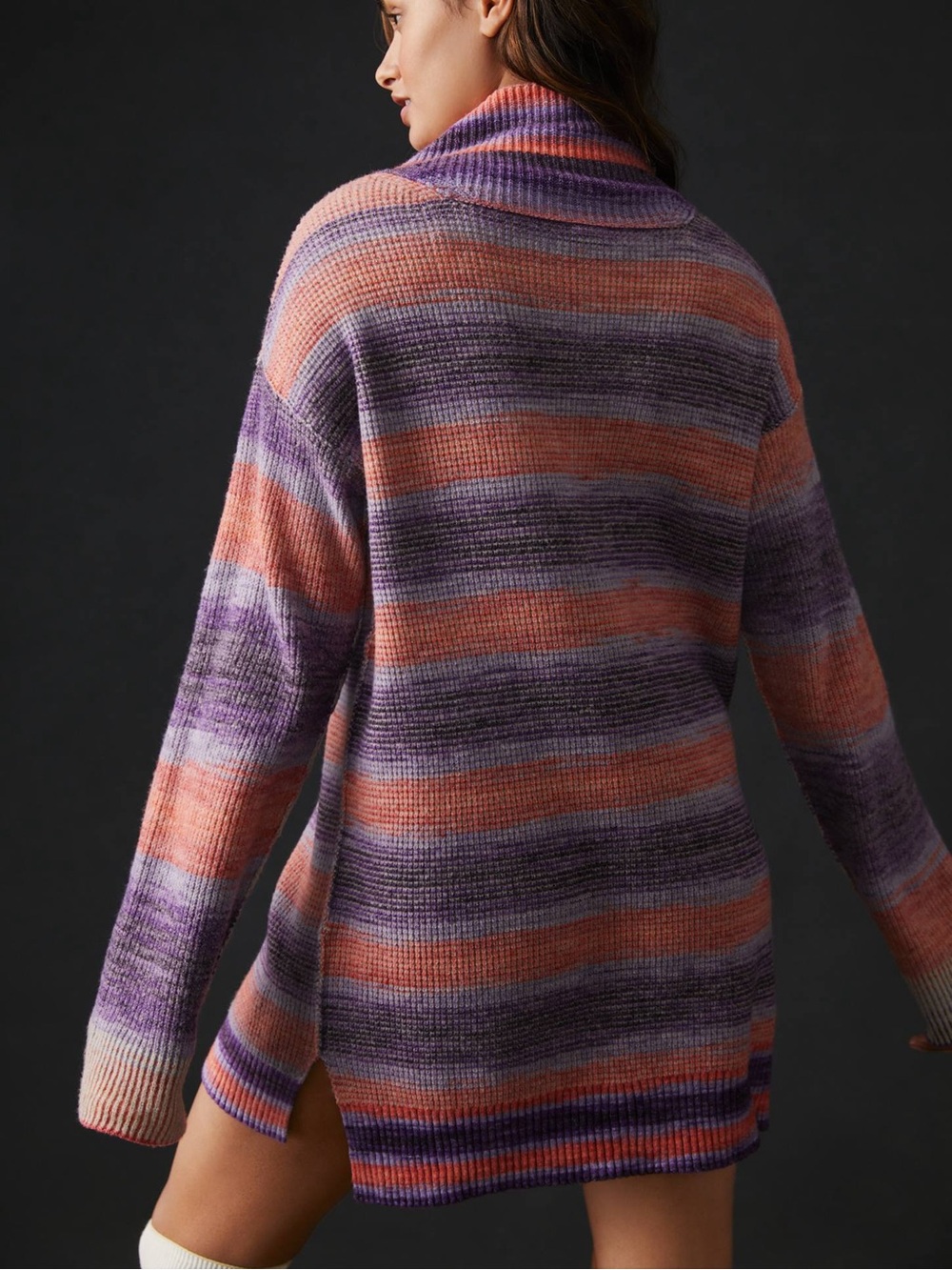 Daily Practice by Anthropologie Half-Zip Tunic Sweater Small - Picture 2 of 6